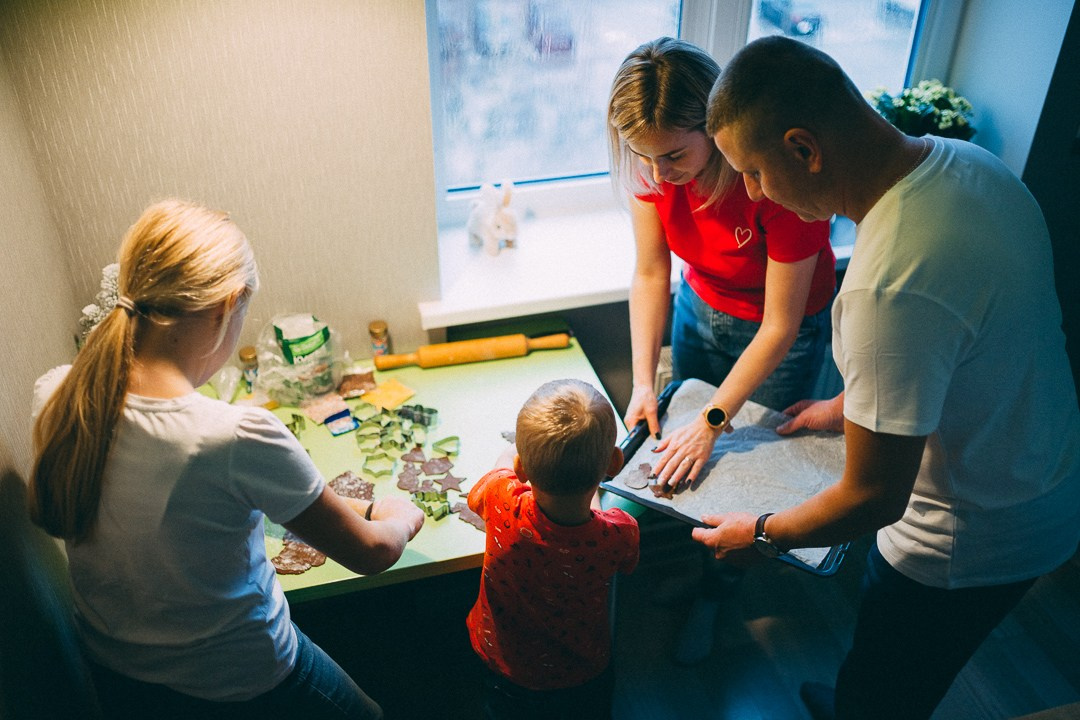 Домашняя семейная фотосессия. Fotogrāfs Rīgā — Katerina Gordik