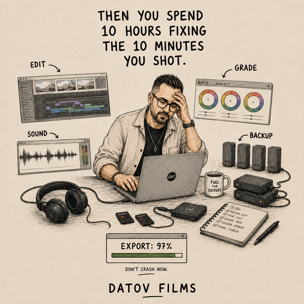 A Filmmaker is never just a Filmmaker. Photography · Filmmaking