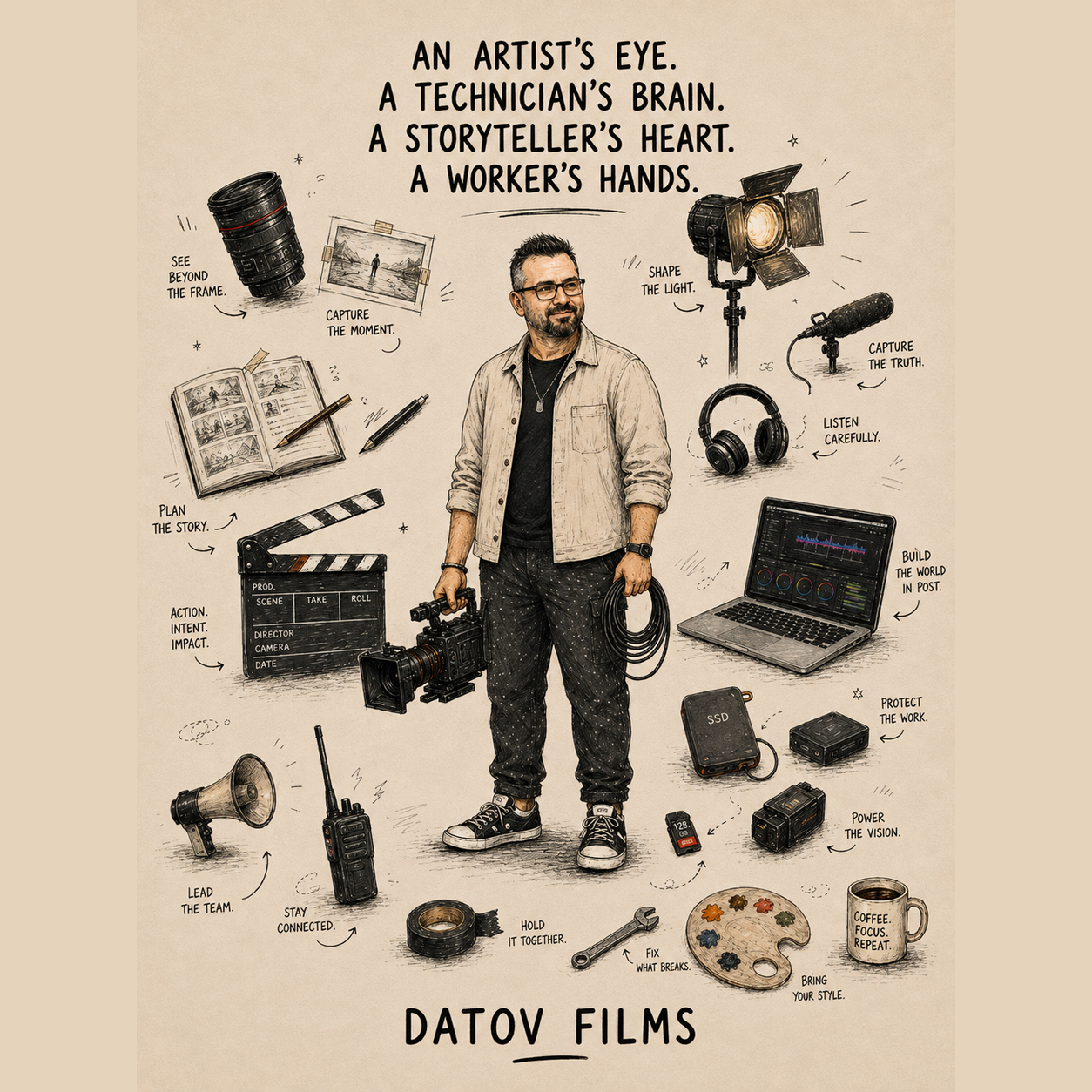 A Filmmaker is never just a Filmmaker. Photography · Filmmaking