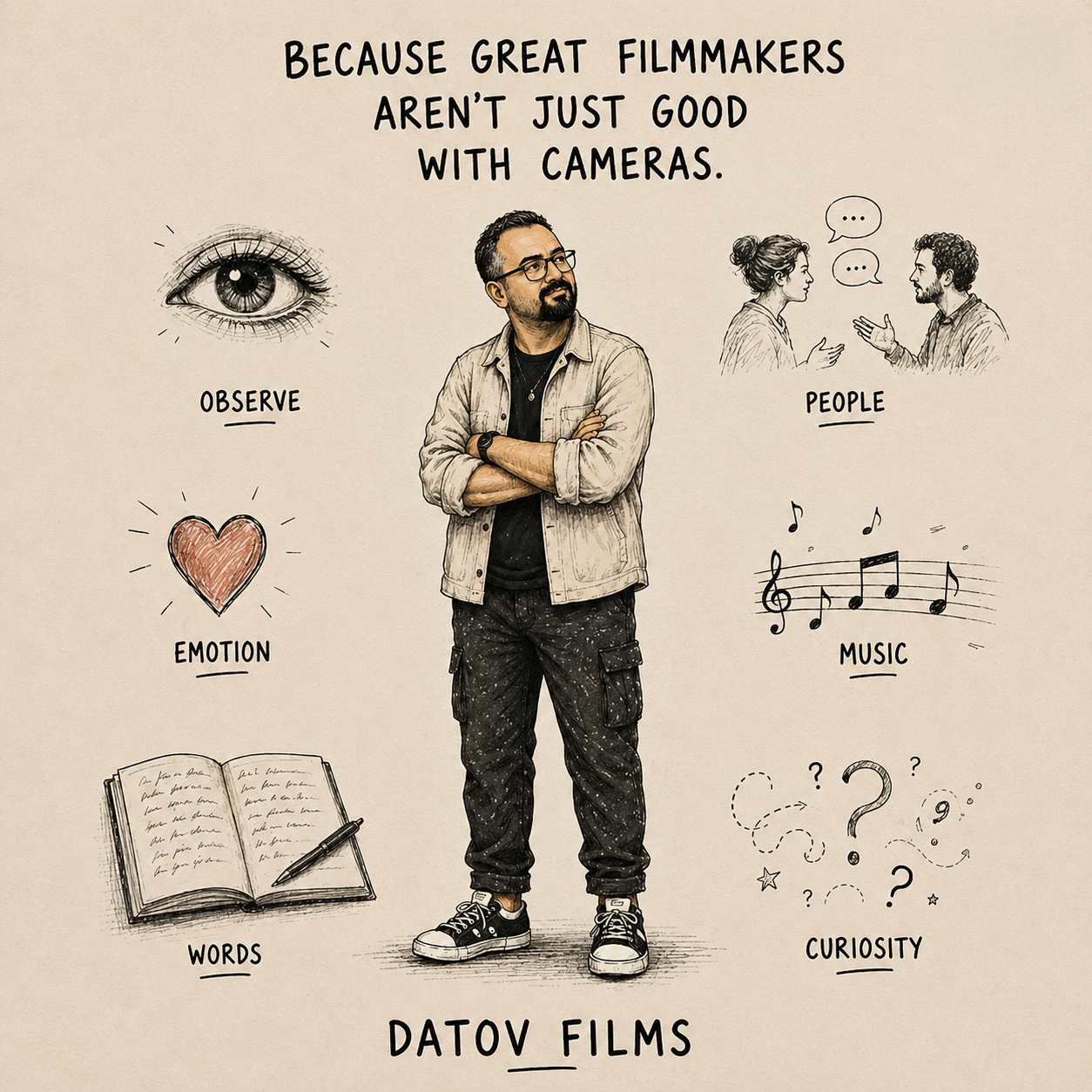 A Filmmaker is never just a Filmmaker. Photography · Filmmaking