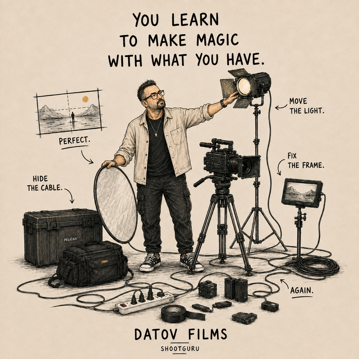 A Filmmaker is never just a Filmmaker. Photography · Filmmaking