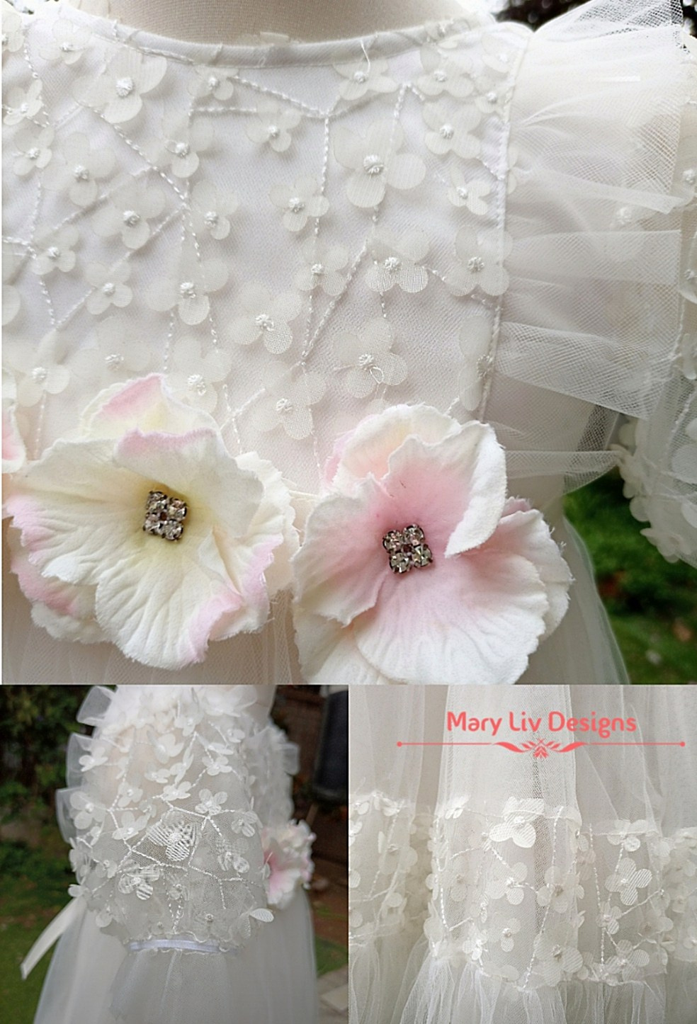 שמלה “Sabrina ". מרי ליב, מעצבת שמלות בתפירה אישית