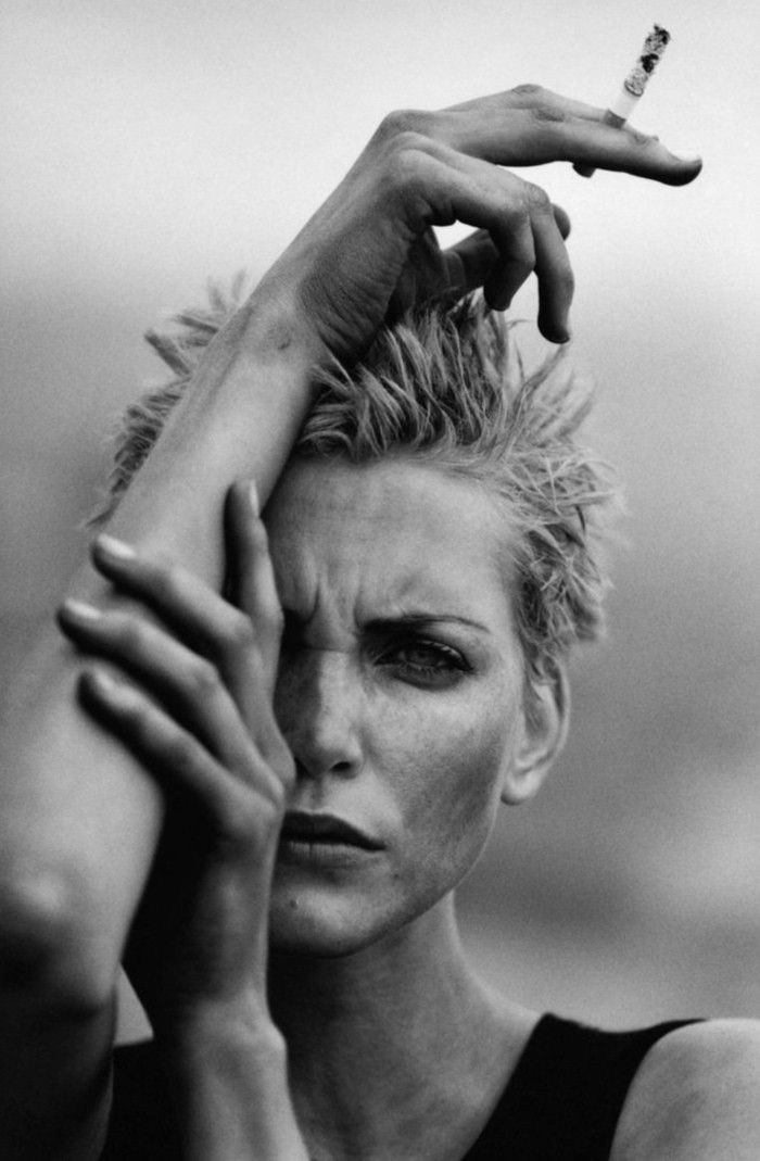 Nadja Auermann by Peter Lindbergh, 1996