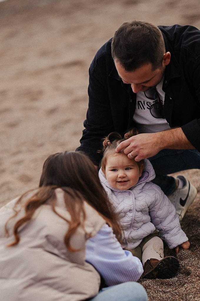 Прогулка на море. Family photographer in Oviedo — Yana Razina