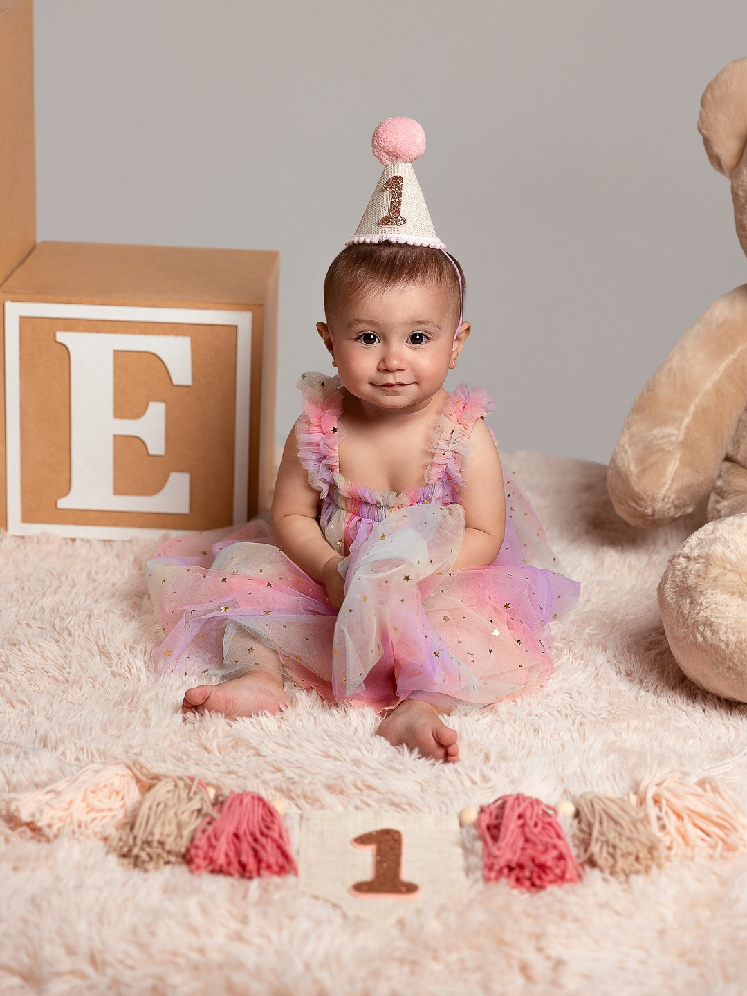 Ensaio infantil em estudio