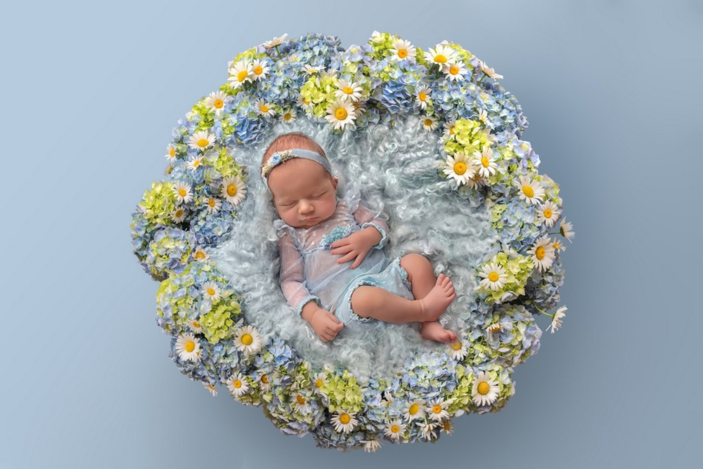 Sesja noworodkowa dla dziewczynki w Trójmieście - Natalia Lucko