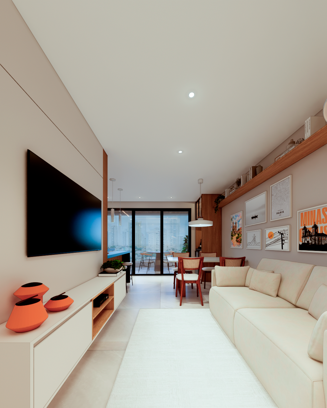 Apartamento Minas | Interiores Residencial. Caio Almeida