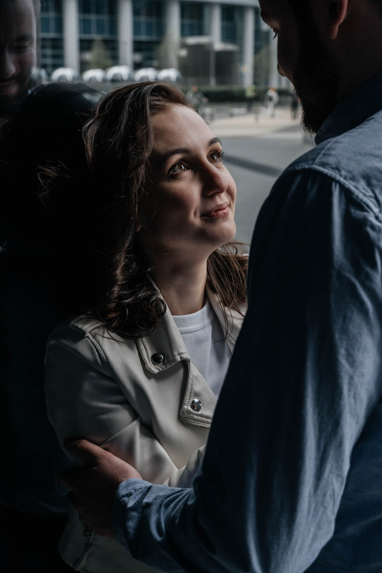 Toronto engagement photography modern style Ksenia and Artem.