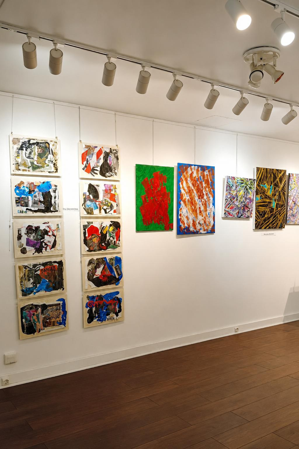 Group exhibition “lost & found” Paris, France. Rita Salnikova — Collage Artist and Visual Creator in Grenoble France