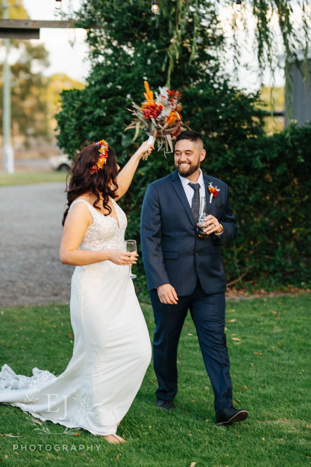 Lisa & Murray — The Barn, Hopeland. Emma Joy Photography