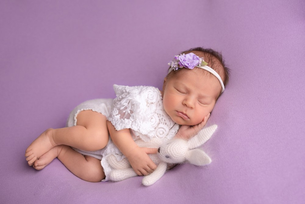 Sesja noworodkowa dla dziewczynki w Trójmieście - Natalia Lucko