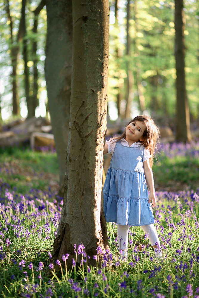 Bluebells. Family & children’s photographer in Herts & West London Iryna Blair