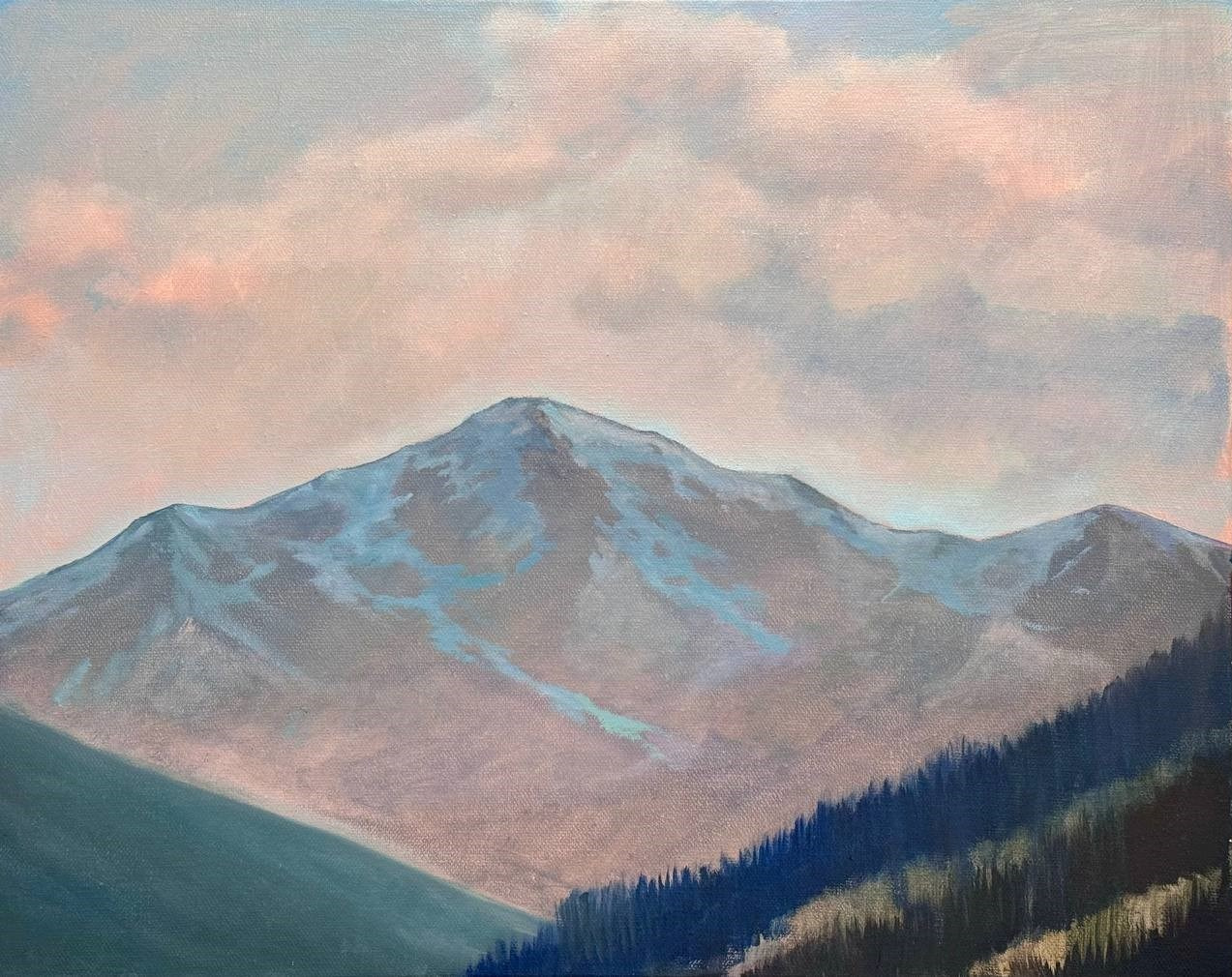 «Blue Mountains». Художник живописец Савелова Ольга