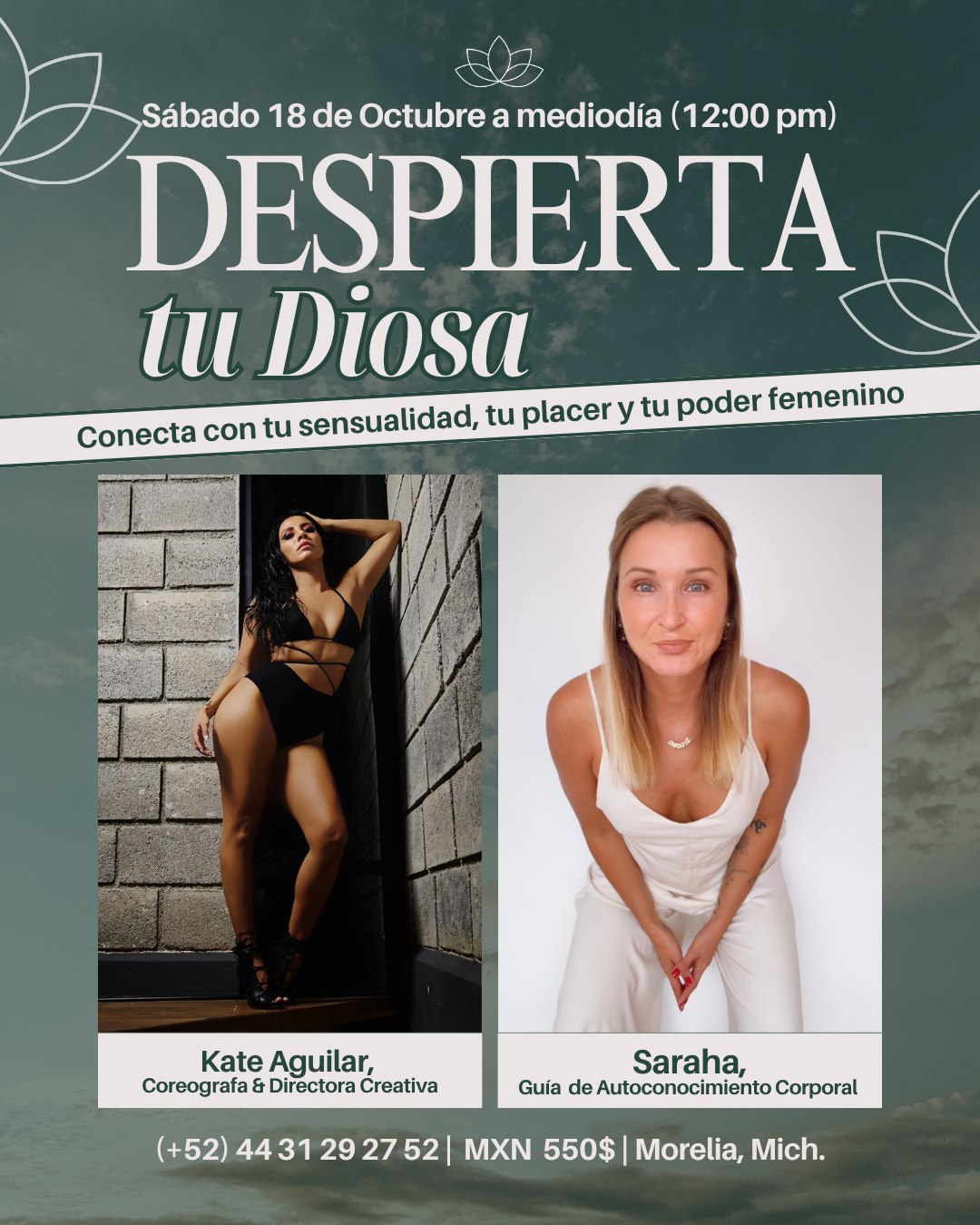 Taller vivencial: Despierta tu Diosa