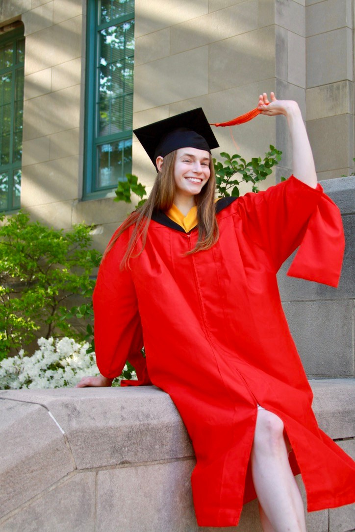 Masters graduation with Rach. Kelly Sang, graduation and portrait photographer in Boston