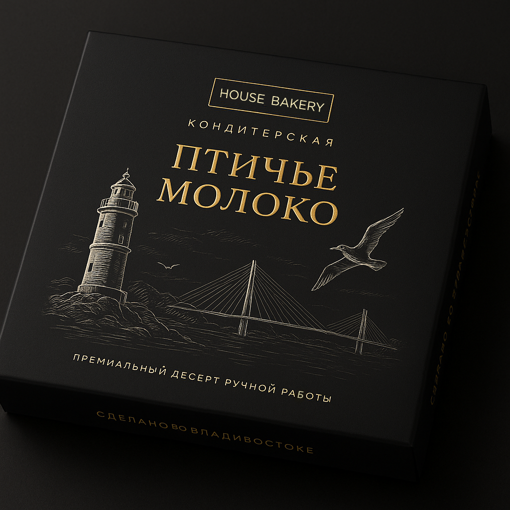House Bakery. Графический дизайнер и ретушёр Юлия Абрамова