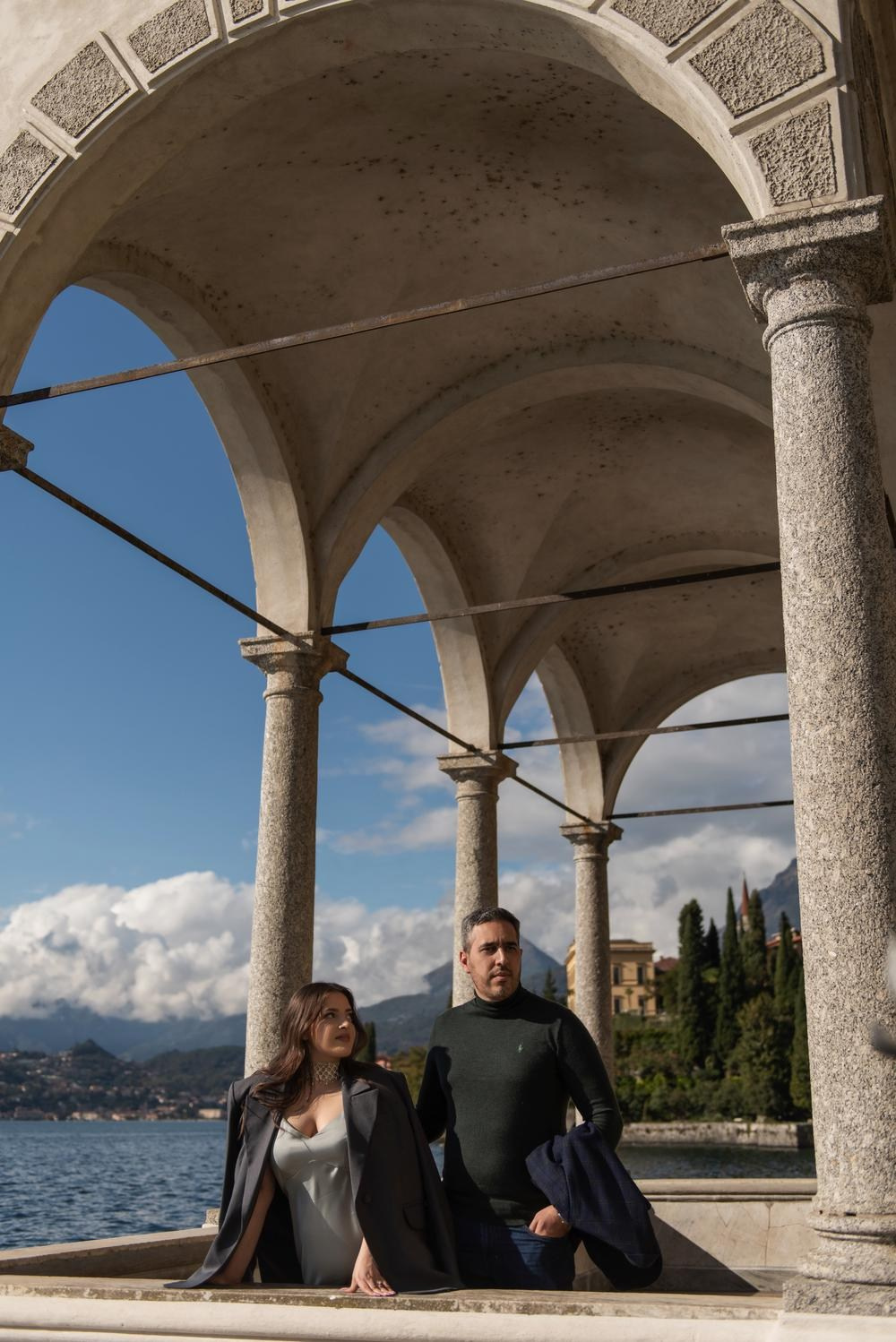Proposal at Villa Monastero' oct 23. Lake Como Wedding Photographer | Elegant & Timeless Photography in Italy