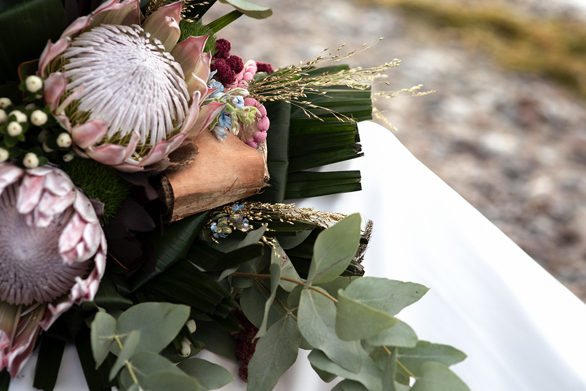 Wie lange bleibt der Hochzeitsfotograf?