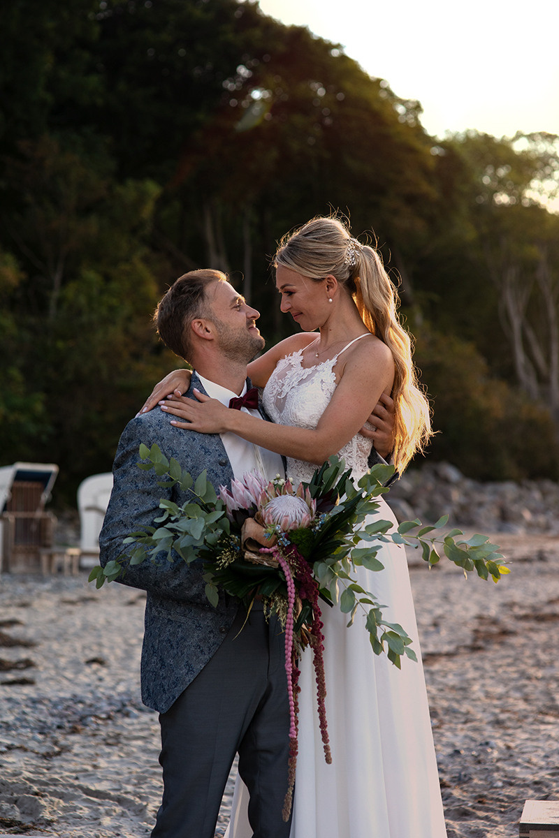 Brautpaarshooting,  kreatives bild