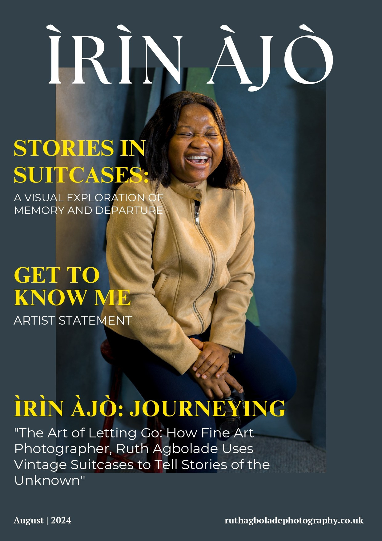 ÌRÌN ÀJÒ: JOURNEYING. Portrait & Brand Photographer in Bradford, West Yorkshire