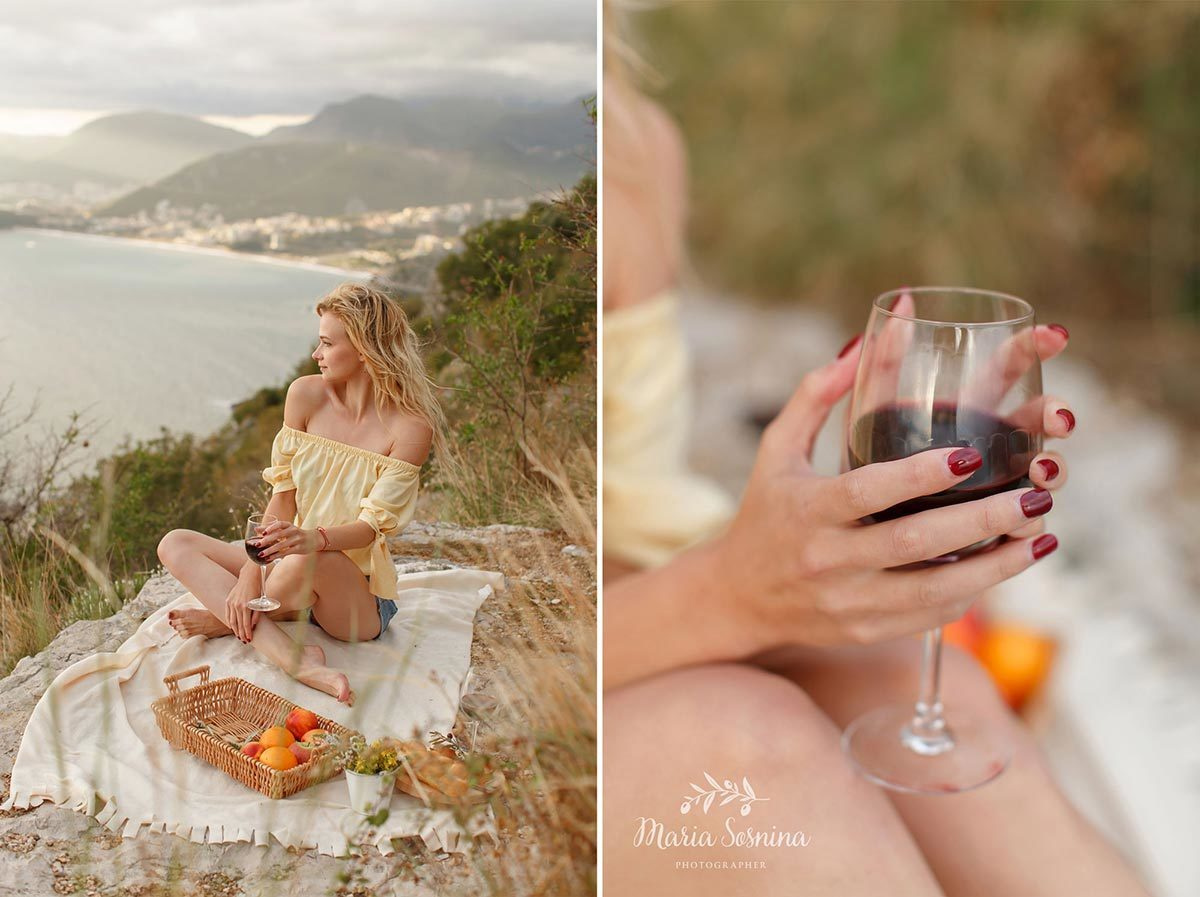 Fotograf in Sveti-Stefan Montenegro