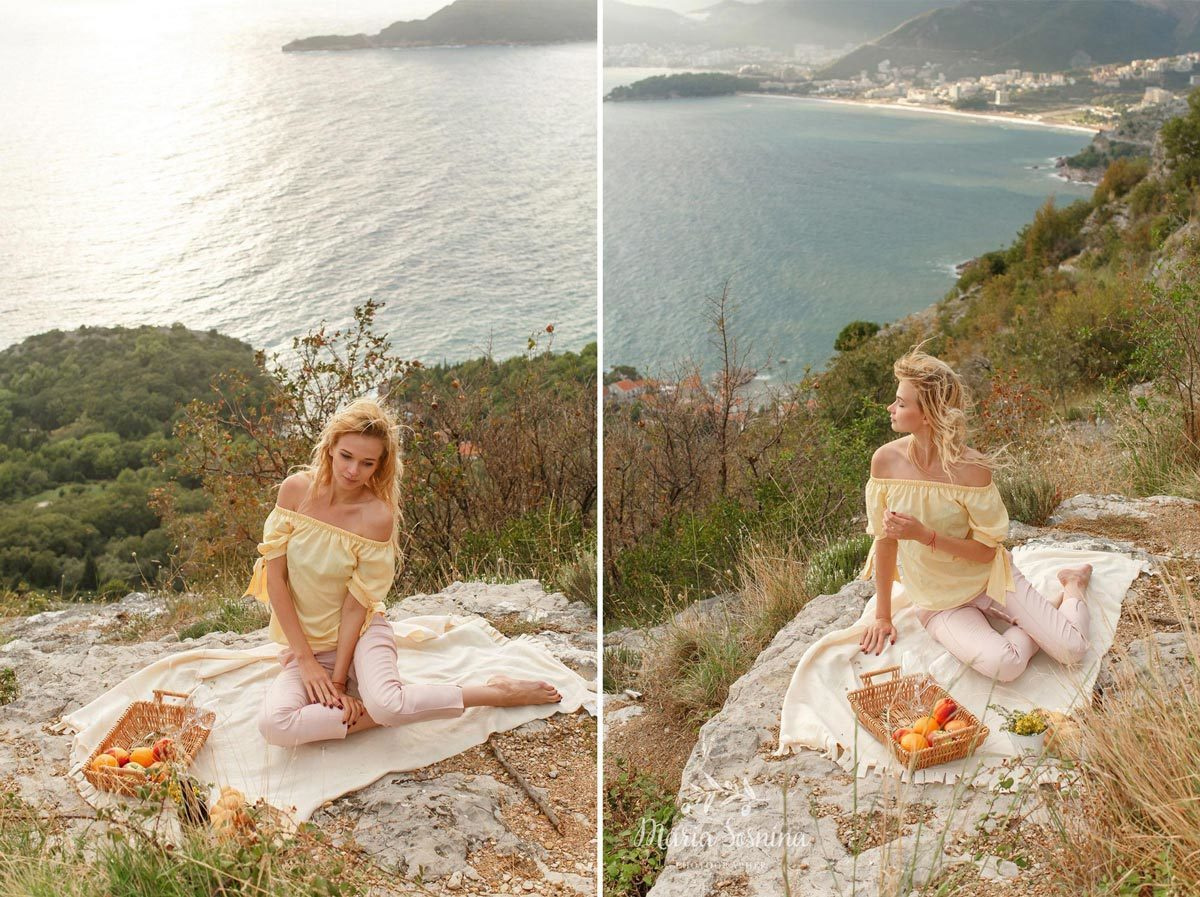 Fotograf in Sveti-Stefan Montenegro