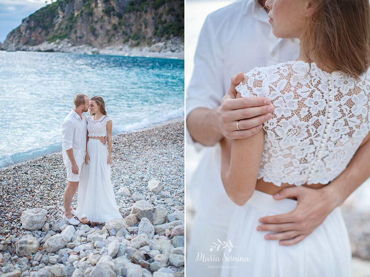 Wedding photo session in Petrovac and Rezevici Montenegro