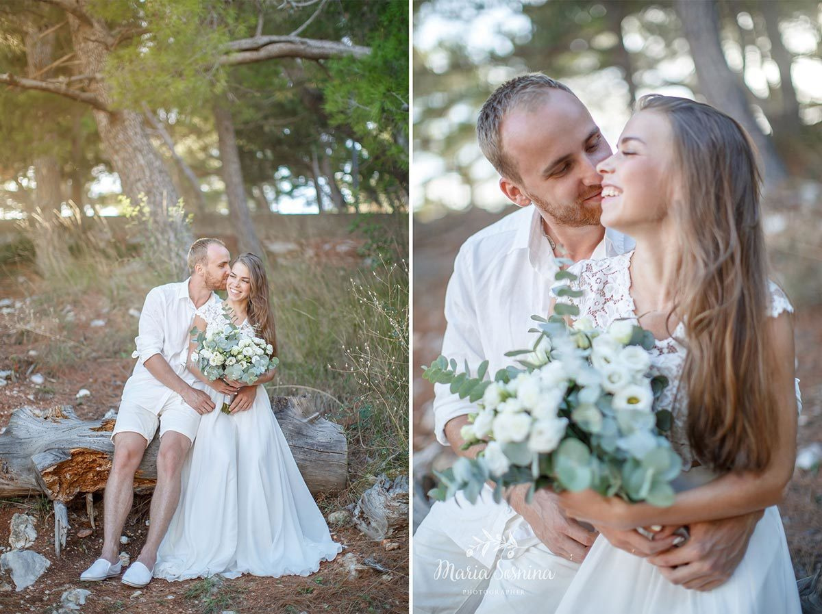 Wedding photo session in Petrovac and Rezevici Montenegro