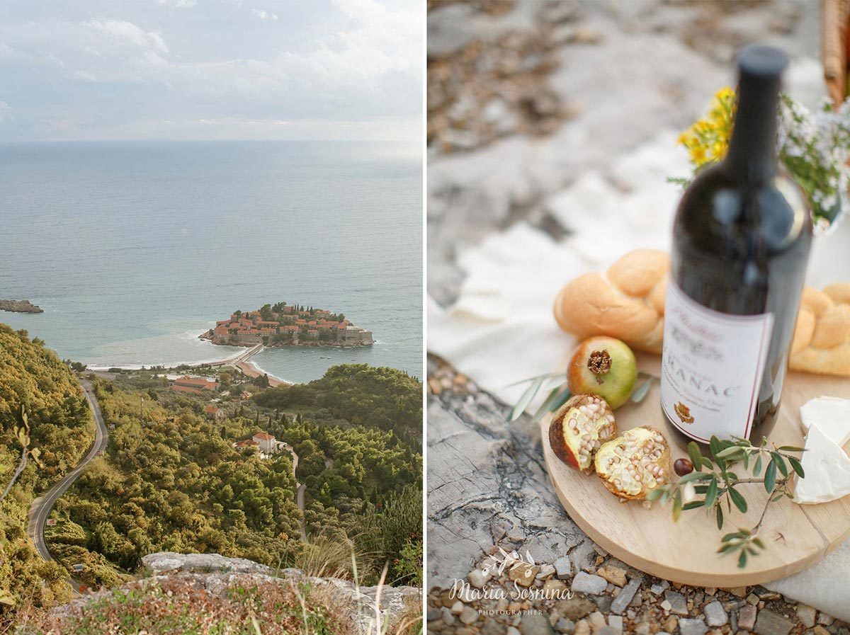 Fotograf in Sveti-Stefan Montenegro