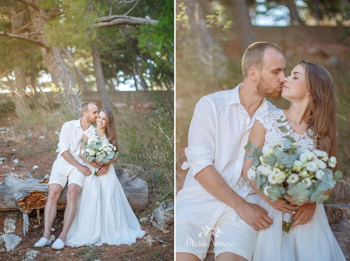 Wedding photo session in Petrovac and Rezevici Montenegro