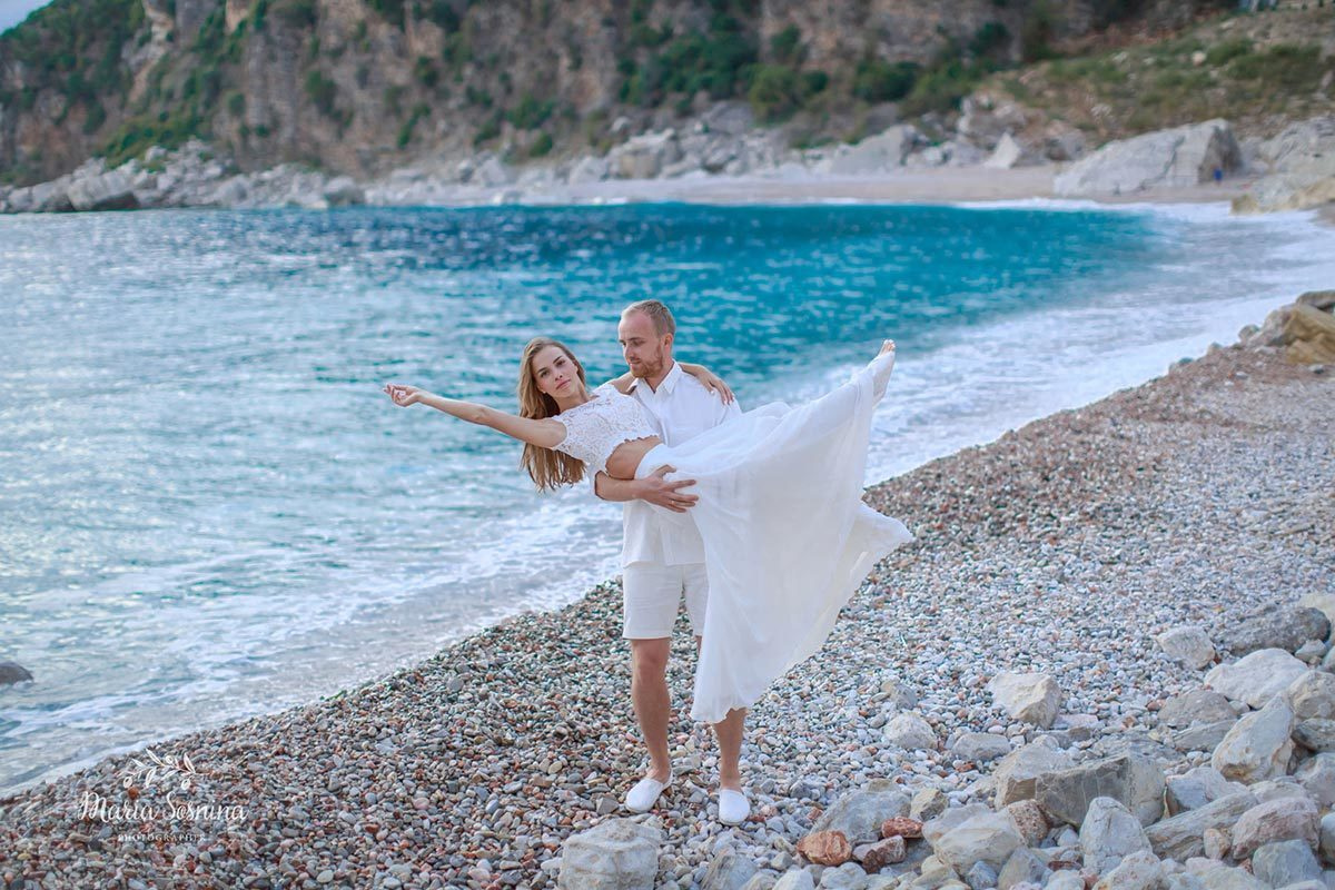 Wedding photo session in Petrovac and Rezevici Montenegro