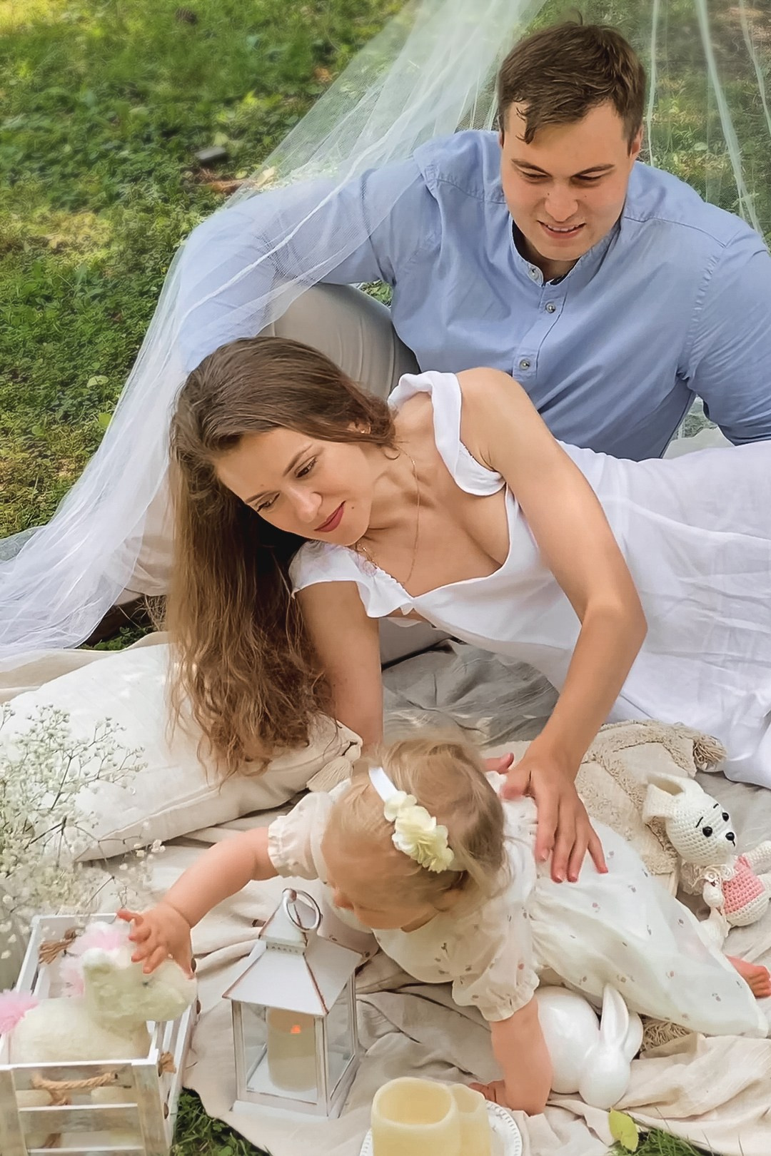 Emilia’s 1 year. Photograph in Bulgaria Katerina Zubkova