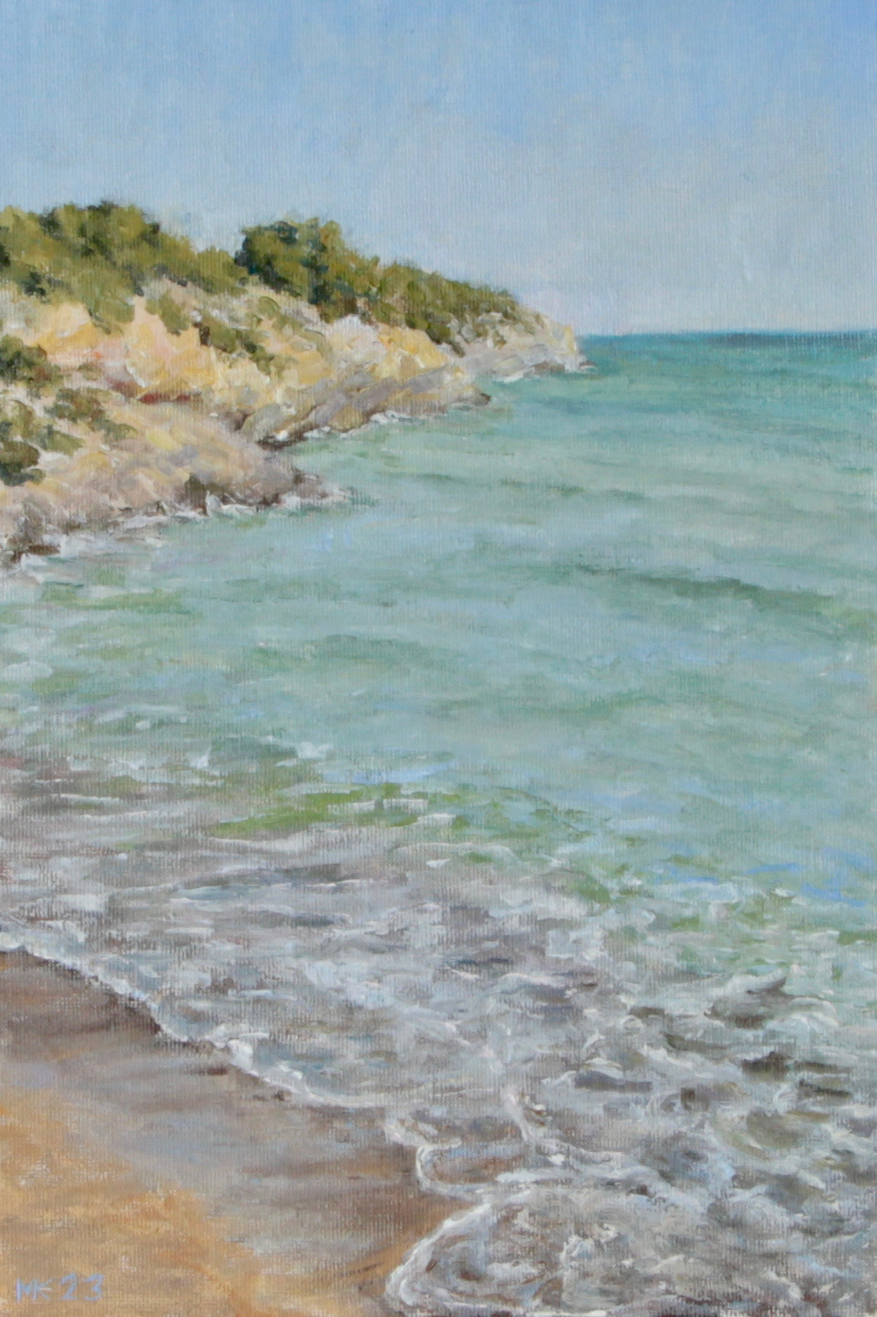 30 X 20, lienzo sobre cartón óleo