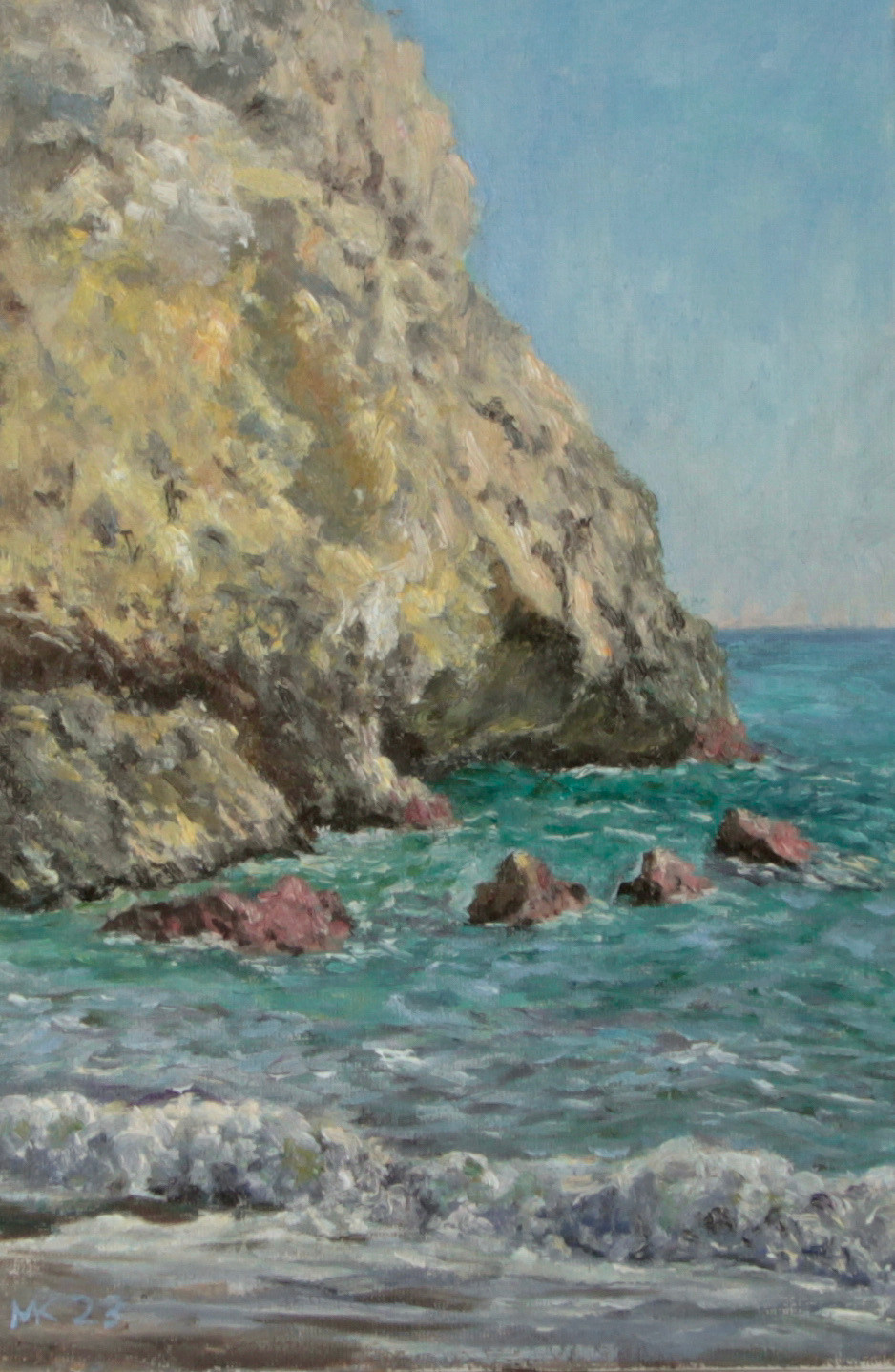 30 X 20, lienzo sobre cartón óleo