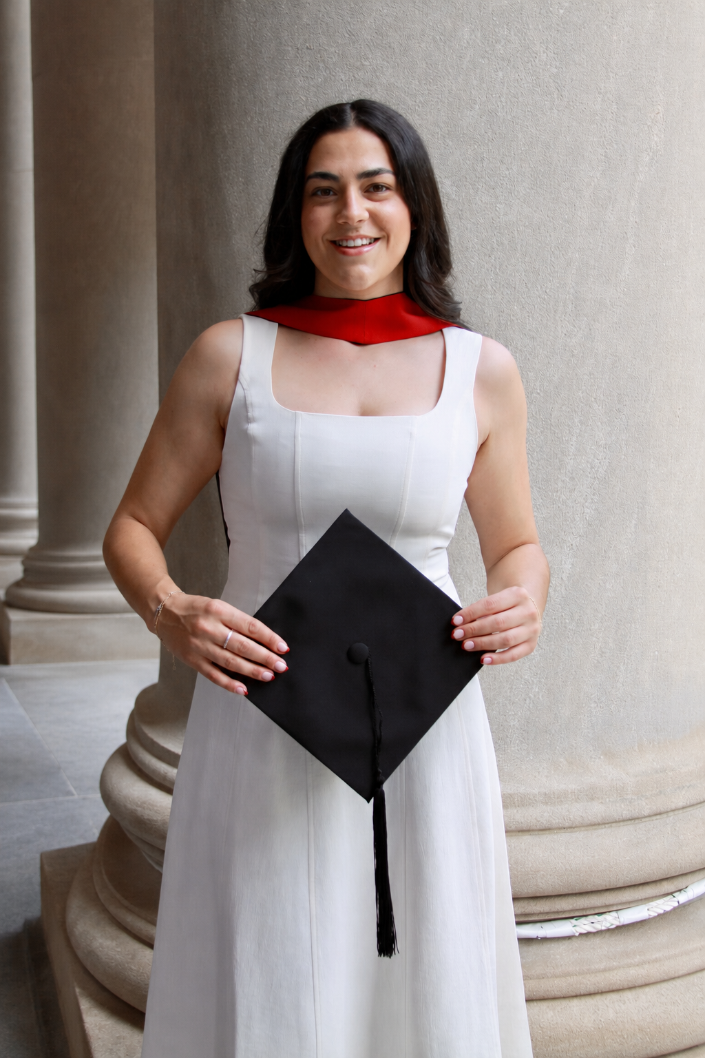 Masters graduation with Talia (group shoot). Kelly Sang, graduation and portrait photographer in Boston