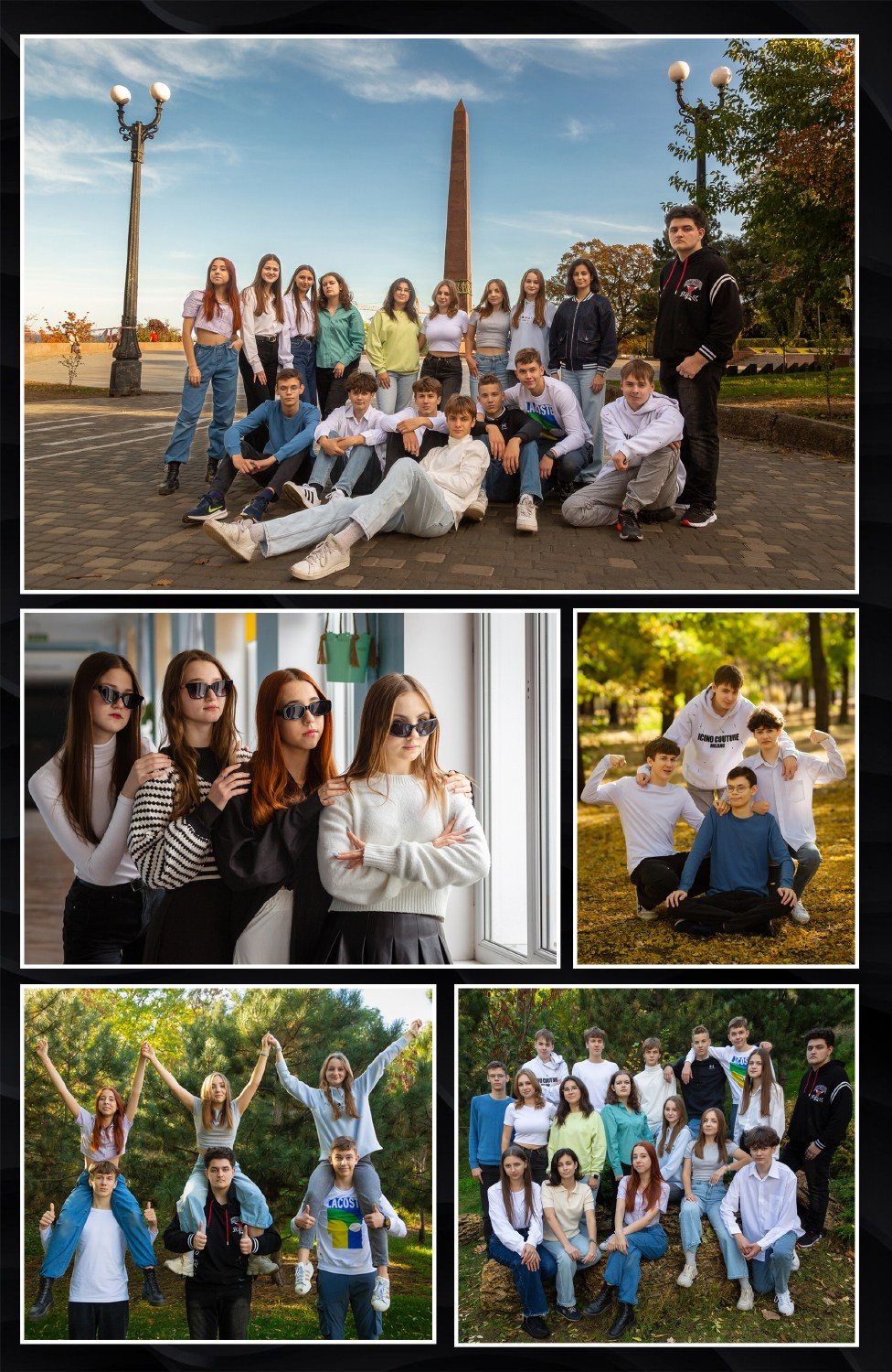 Черный бархат, 21×29. Фотоальбомы и фотокниги для выпускников в Одессе и в Харькове