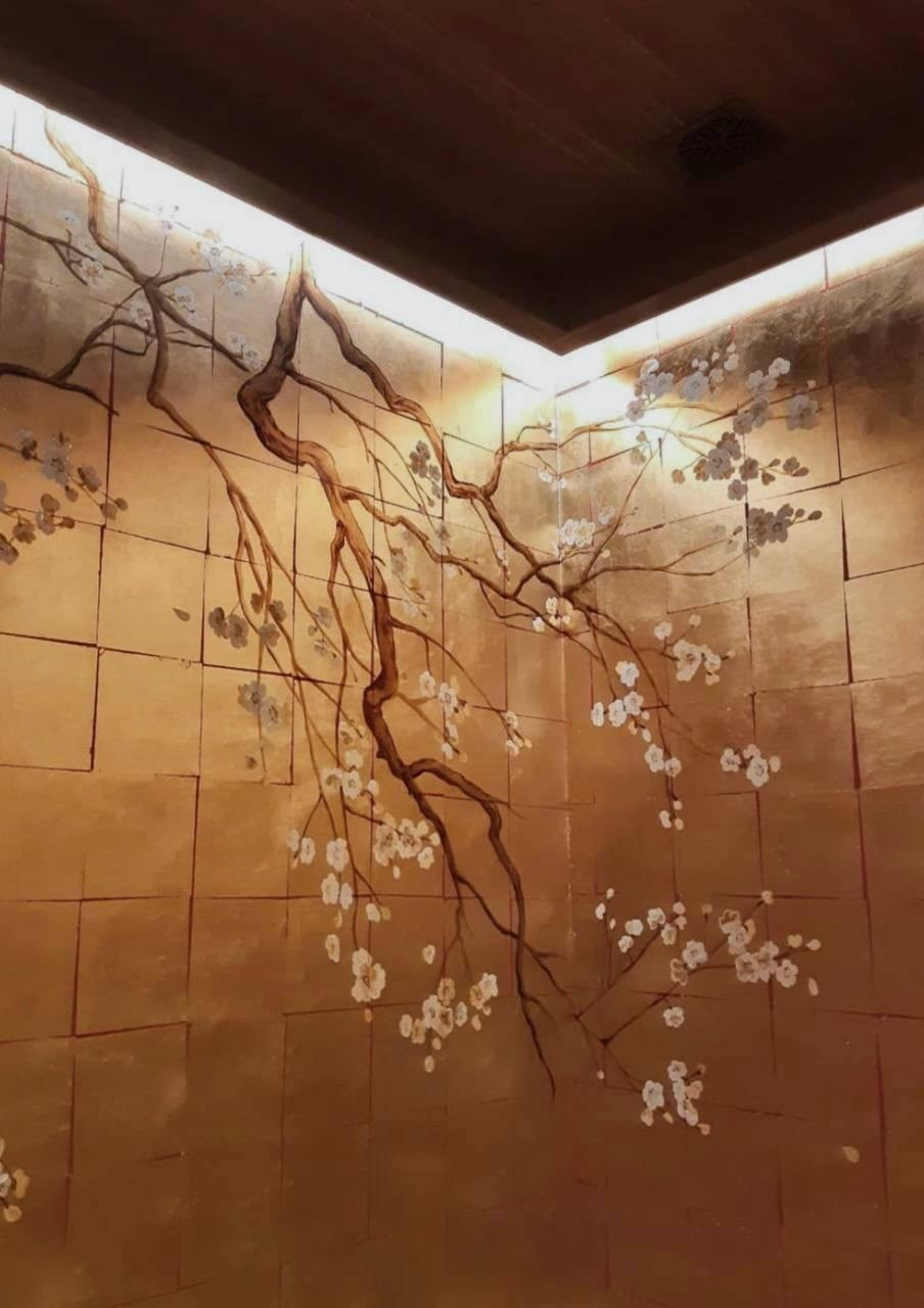 Okabe Restaurant. Interior Seasons
