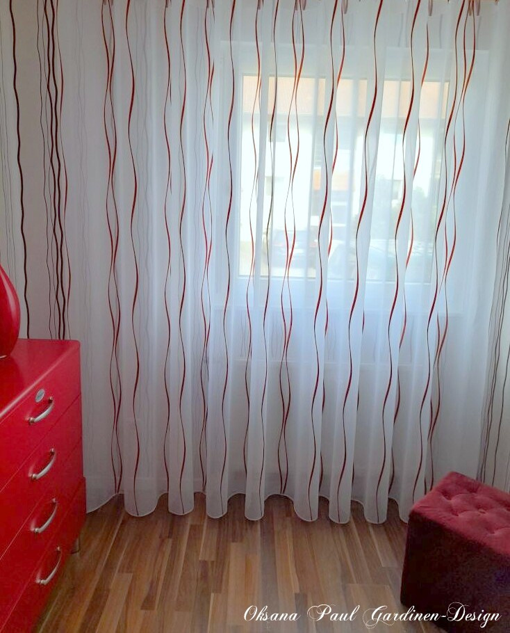 Спальня / Schlafzimmer ➜. Oksana Paul-Gardinen-Design Oksana Paul ✧ Art of Gardinen & Textile Design ✧ Polymer Clay Art & Handmade Creatures