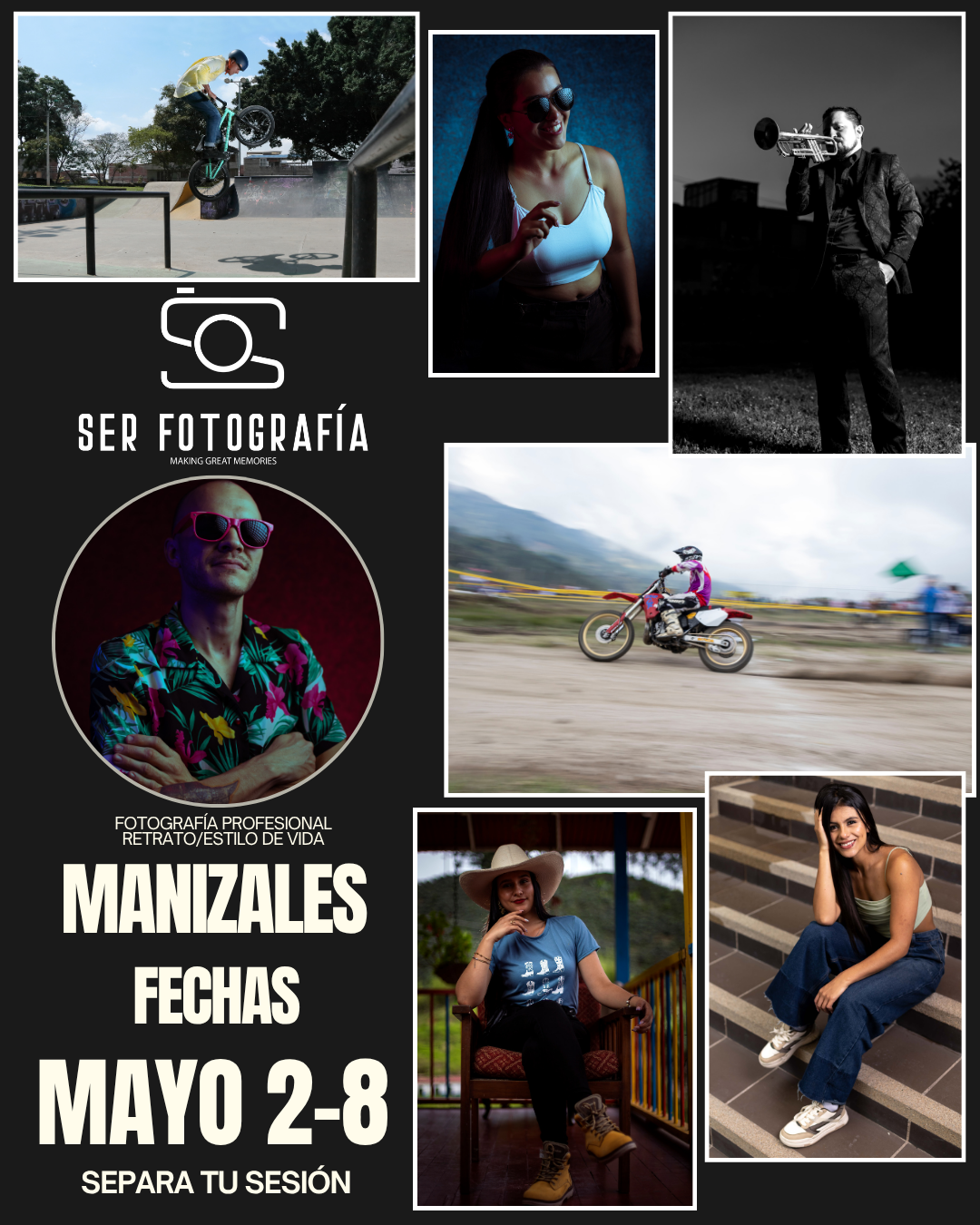 Novedades noticias nuevos eventos próximos eventos. Fotografía profesional para su evento y marca personal
