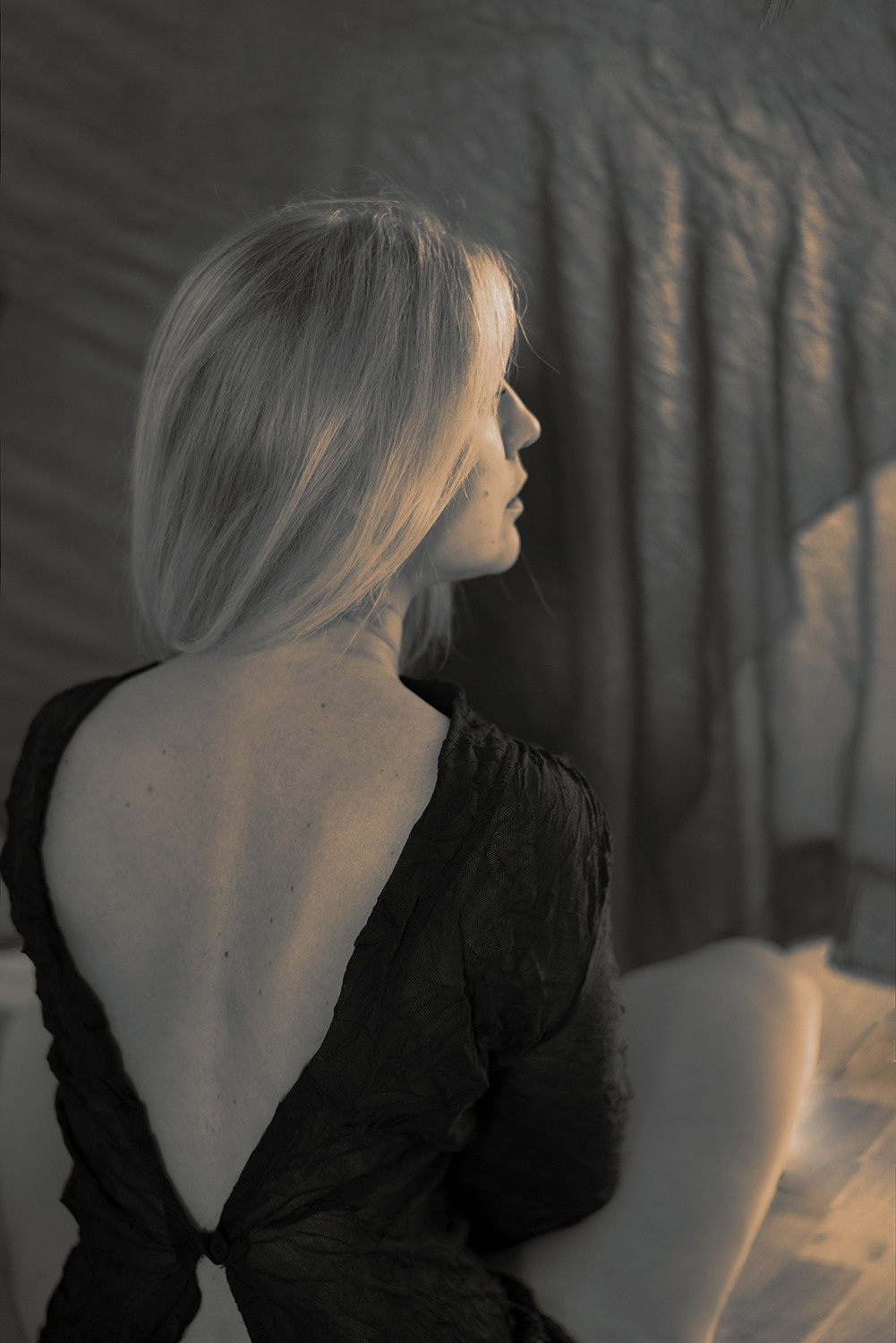 Self-portraits. Artist photographer Anna Biletska