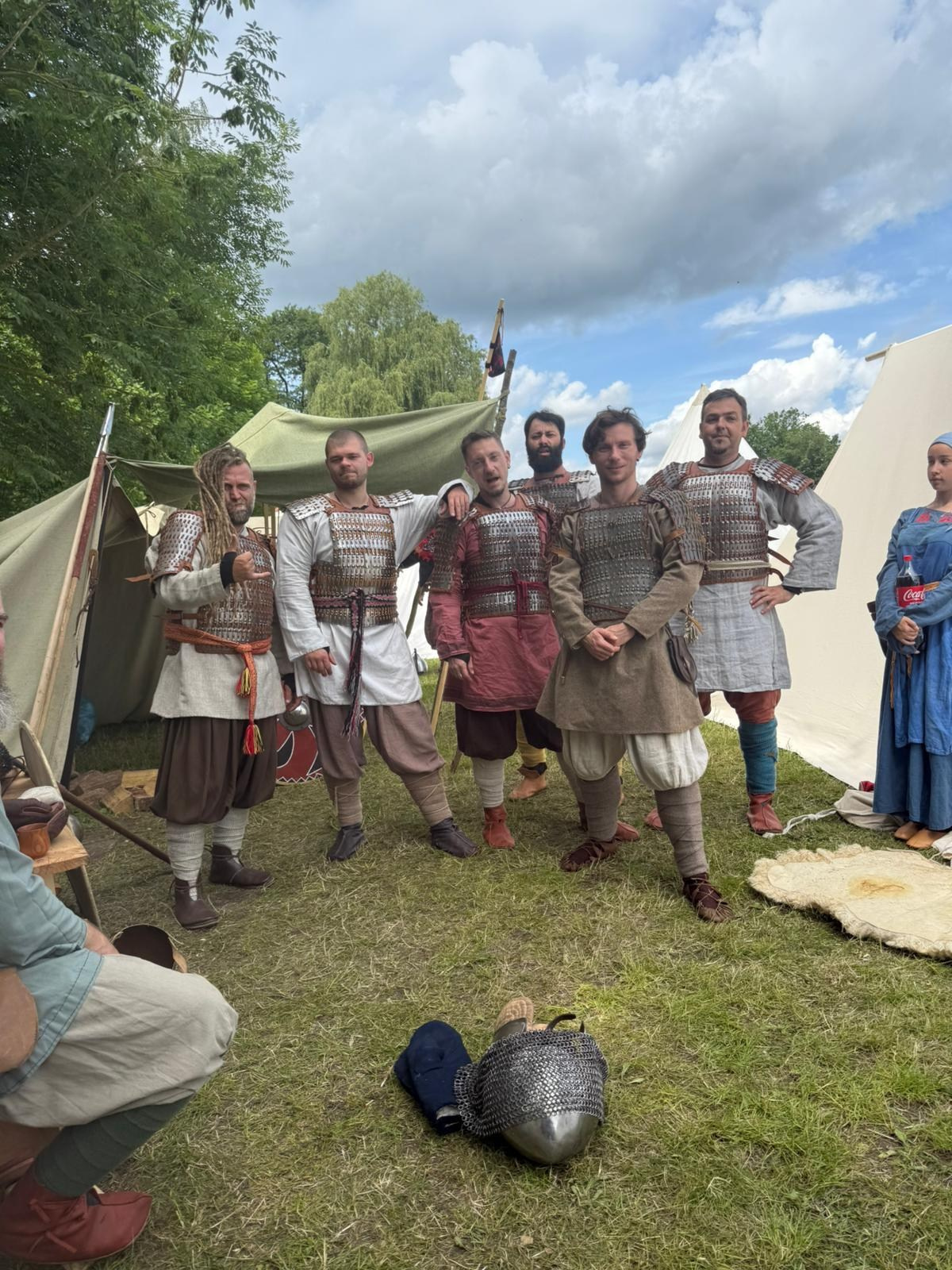 Фестиваль «Нойштадт» 2024 — клуб Нортман, реконструкция викингов в Германии. КРиС «Нортман»