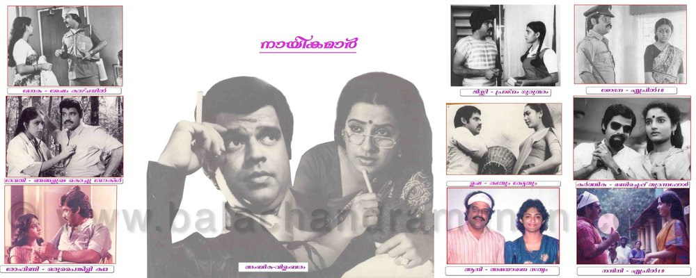 A flashback into images from the career of Balachandra Menon. Balachandra Menon