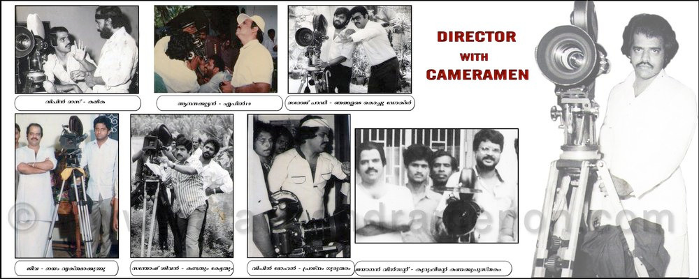 A flashback into images from the career of Balachandra Menon. Balachandra Menon