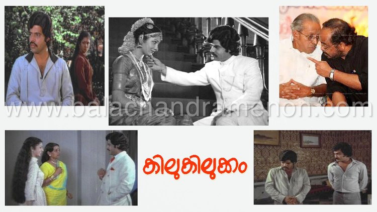 Movie stills from the various movies credited to Balachandra Menon. Balachandra Menon