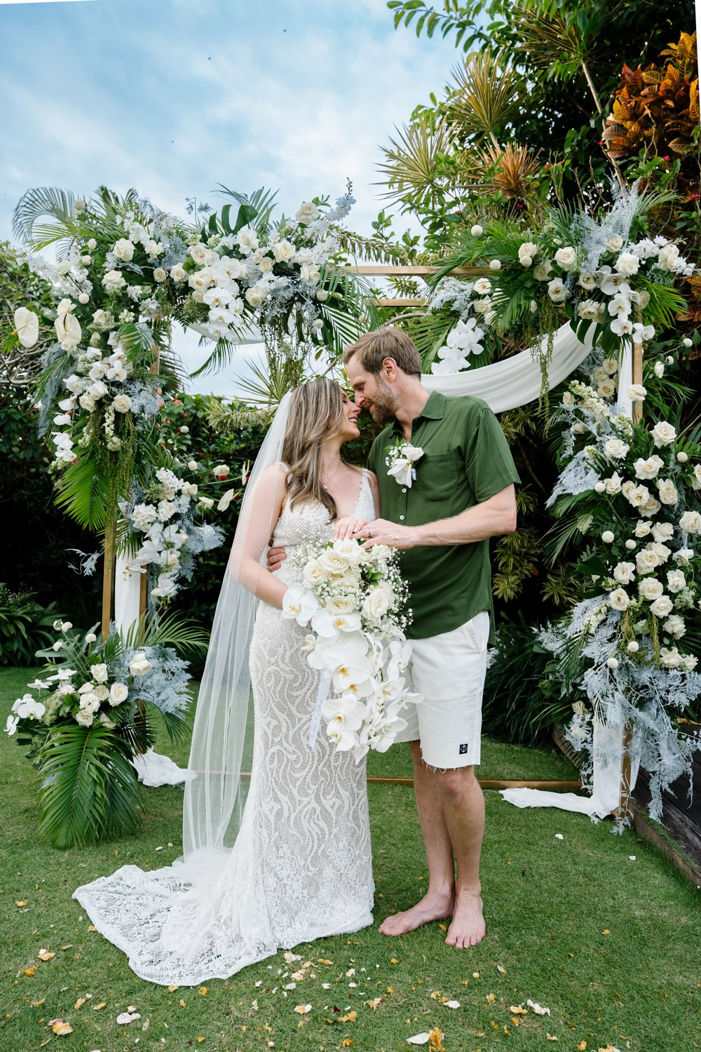 Bali Villa Wedding Photography. Female Photographer in Bali