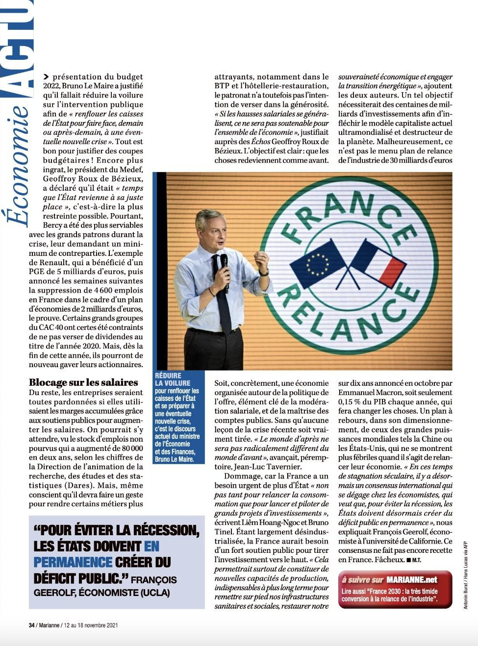 Marianne, 12 novembre 2021