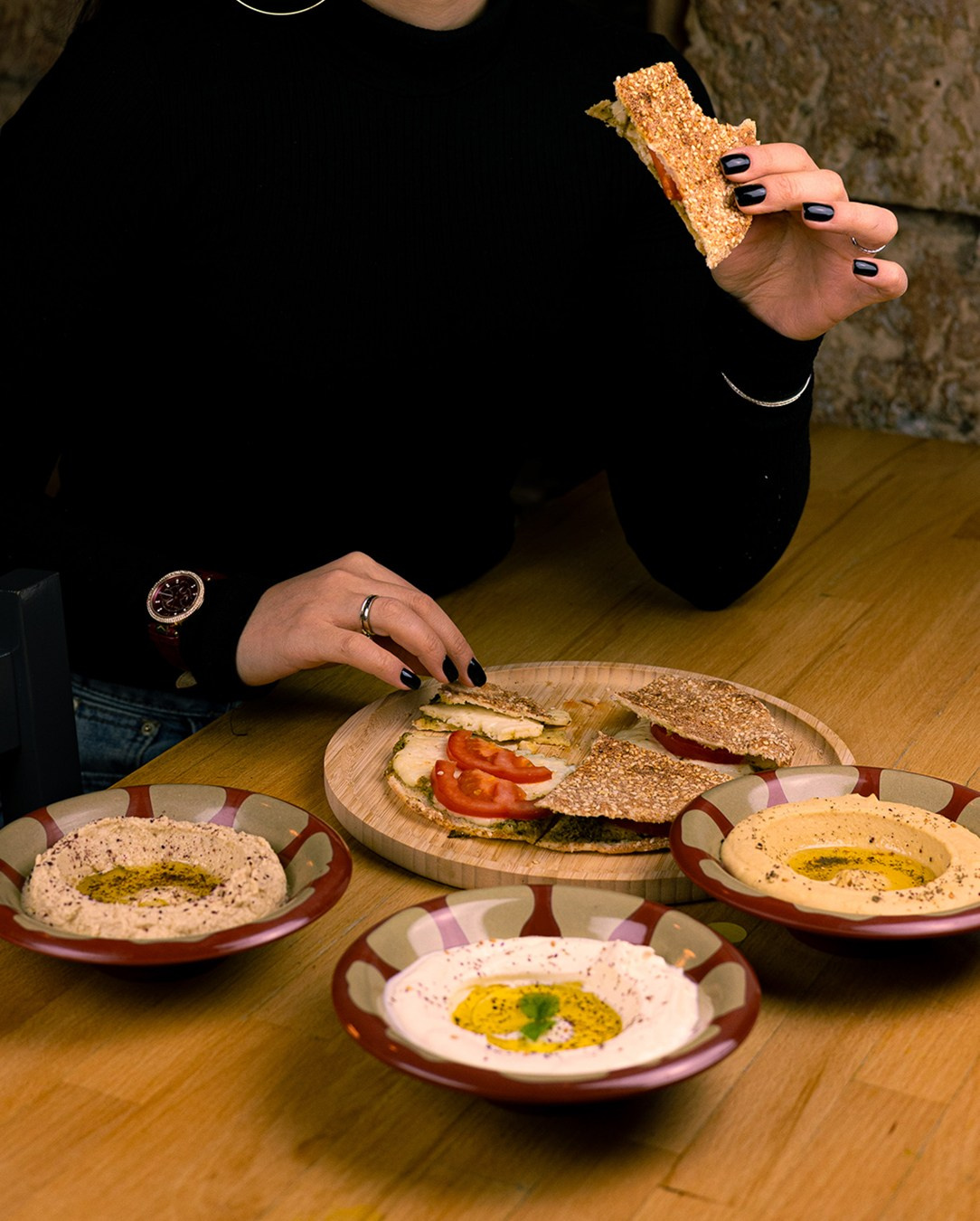photographie culinaire sandwich fromage fondu plateau bois restaurant Loire-Atlantique