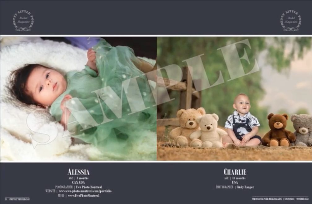 Sur les pages des magazines. Семейный и детский фотограф в Монреале Ewa Molchanovskaya
