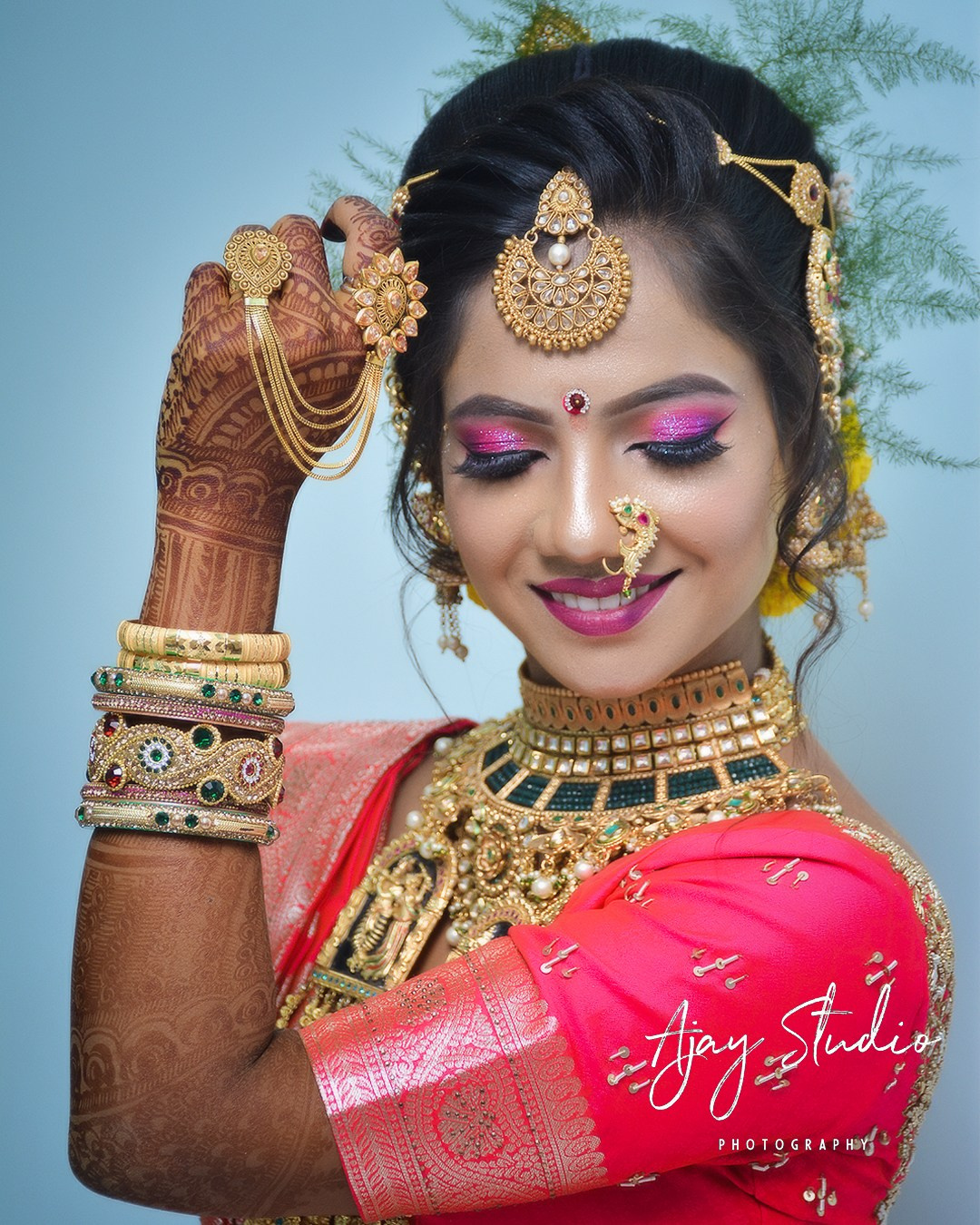 Bride. “Ajay Digital Photo Studio — Capturing Timeless Wedding Moments”