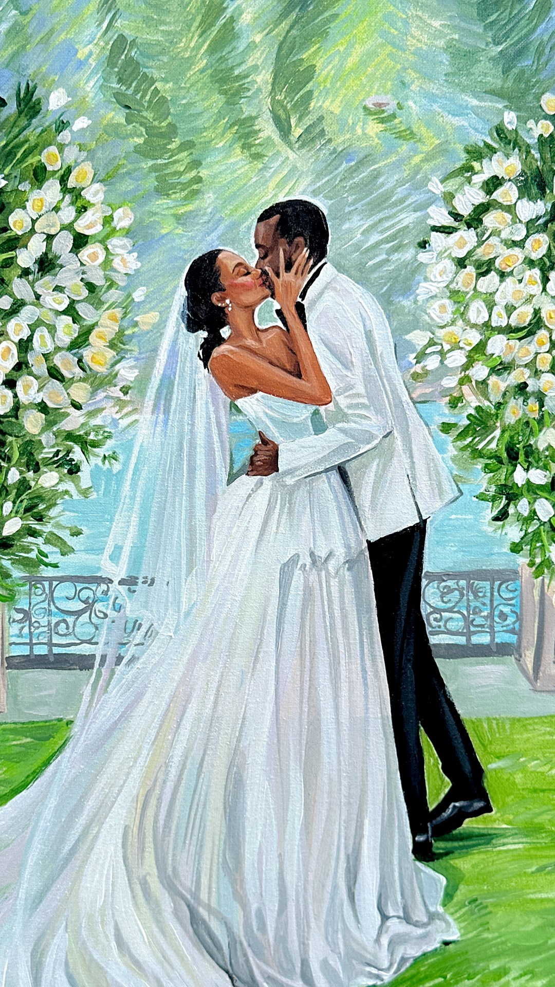 Ceremonial Painting. InnaIllustrator